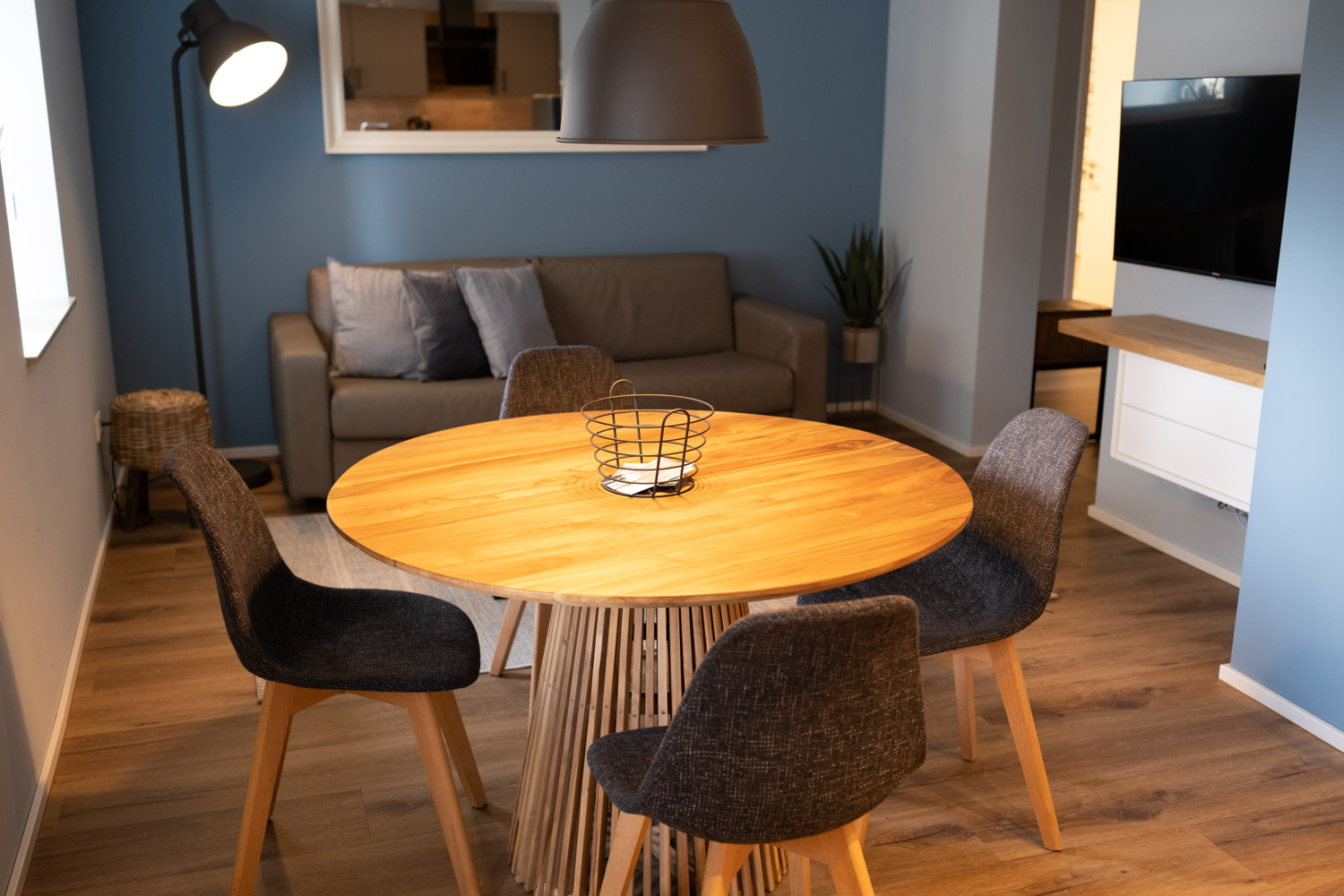 dining table with space for 4 people