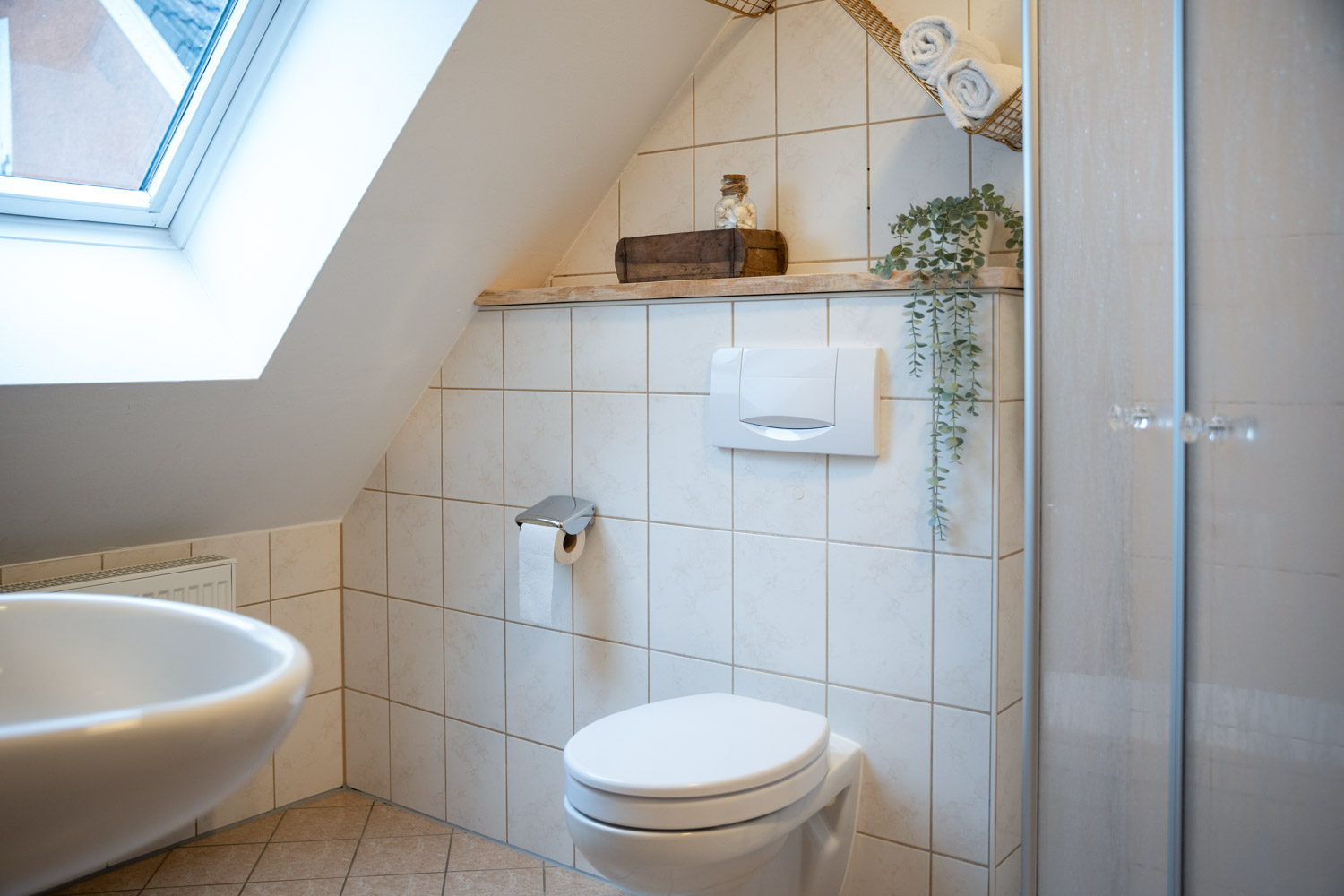 bathroom on the upper floor